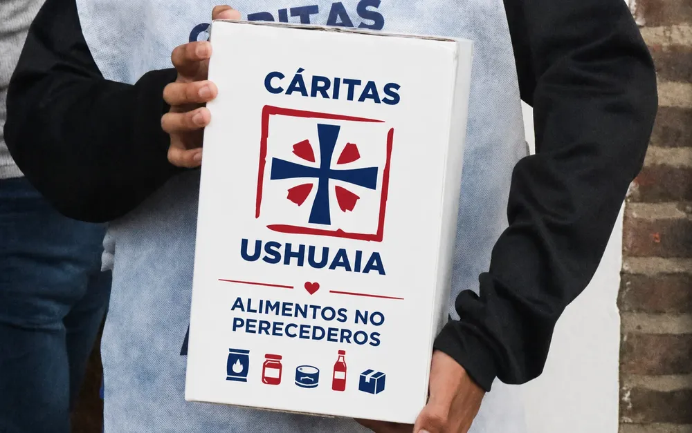 Cáritas Ushuaia alimentos